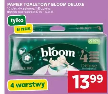 Papier toaletowy Bloom Deluxe 4 warstwy