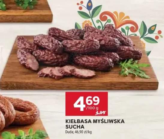 Kiełbasa myśliwska sucha