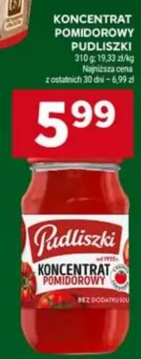 Koncentrat pomidorowy Pudliszki