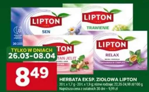 Herbata eksp. ziołowa sen, trawienie, relax