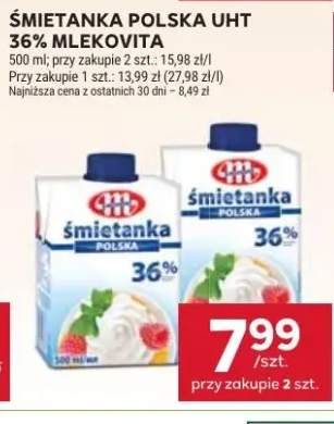 Śmietanka polska UHT 36% Mlekovita