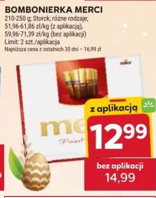 Bombonierka Merci różne rodzaje