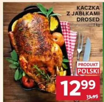 Kaczka z jabłkami drosed