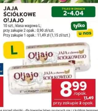 Jaja ściółkowe L