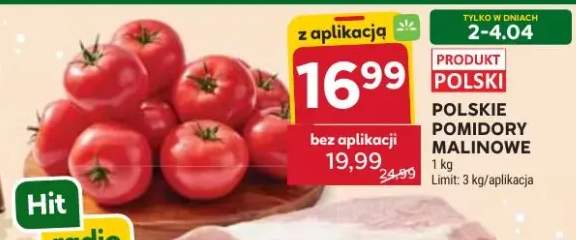 Pomidory malinowe polskie