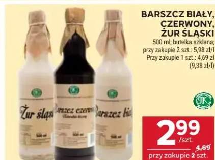 Barszcz biały, czerwony, żur śląski