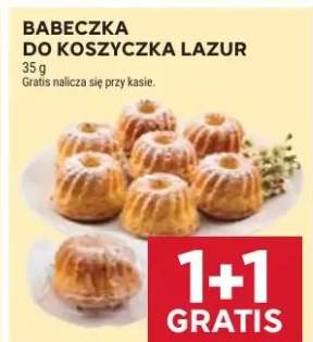 Babeczka do koszyczka lazur