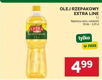 Olej rzepakowy Extra Line