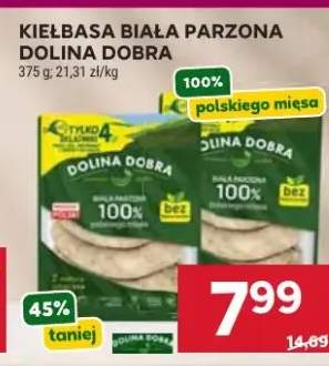 Kiełbasa biała parzona Dolina Dobra