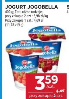 Jogurt Jogobella różne rodzaje