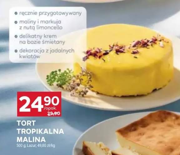 Tort tropikalna malina