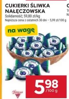 Cukierki Śliwka Nałęczowska