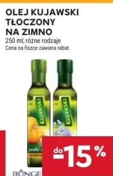 Olej kujawski tłoczony na zimno