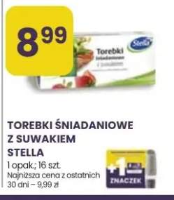 Torebki śniadaniowe z suwakiem Stella