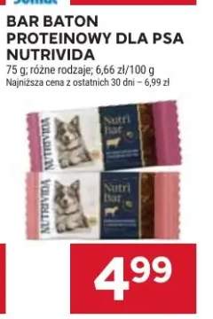 Bar baton proteinowy dla psa Nutrivida