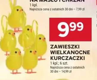 Zawieszki wielkanocne kurczaczki
