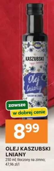 Olej kaszubski lniany