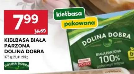 Kiełbasa biała parzona Dolina Dobra