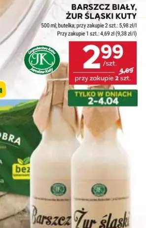 Barszcz biały Żur śląski kuty