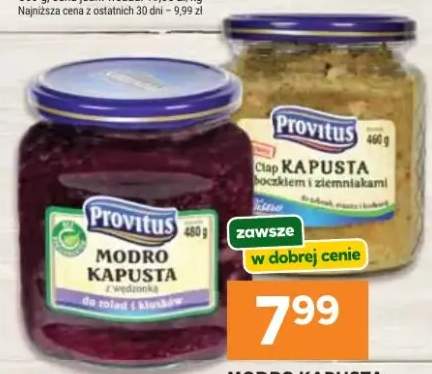 Modro kapusta z wędzonką