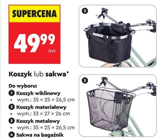 koszyk rowerowy