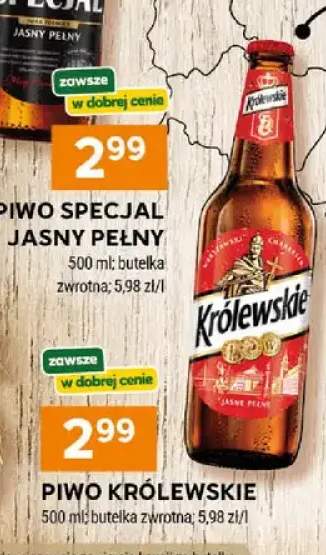 Piwo Specjal jasny pełny