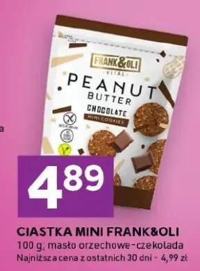 Ciastka mini masło orzechowe-czekolada