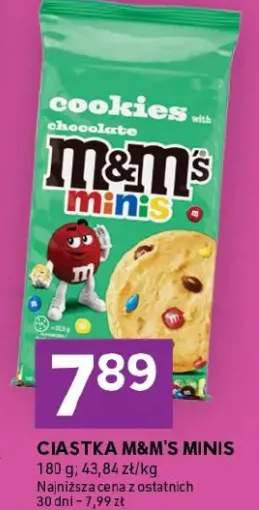 Ciastka z czekoladą M&M's Minis