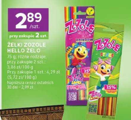 Żelki hello zelo różne rodzaje