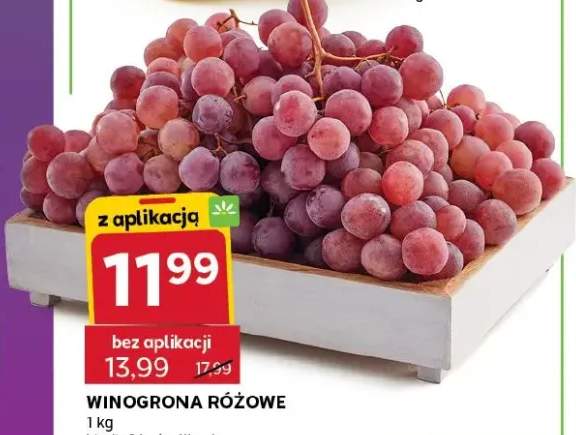 Winogrona różowe