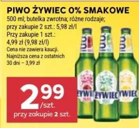 Piwo Żywiec 0% smakowe