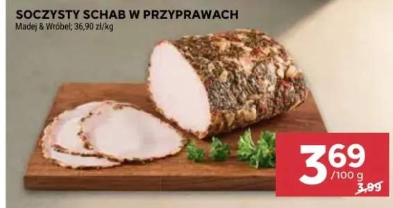 Schab soczysty w przyprawach