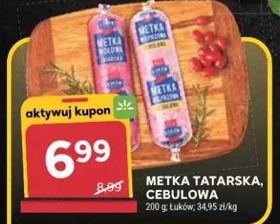 Kiełbasa mętka tatarska, cebulowa
