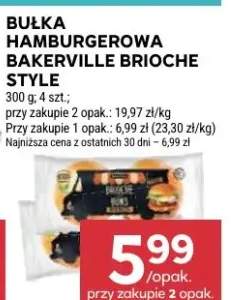 Bułka hamburgerowa bakerville brioche style