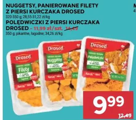 Nuggetsy z piersi kurczaka