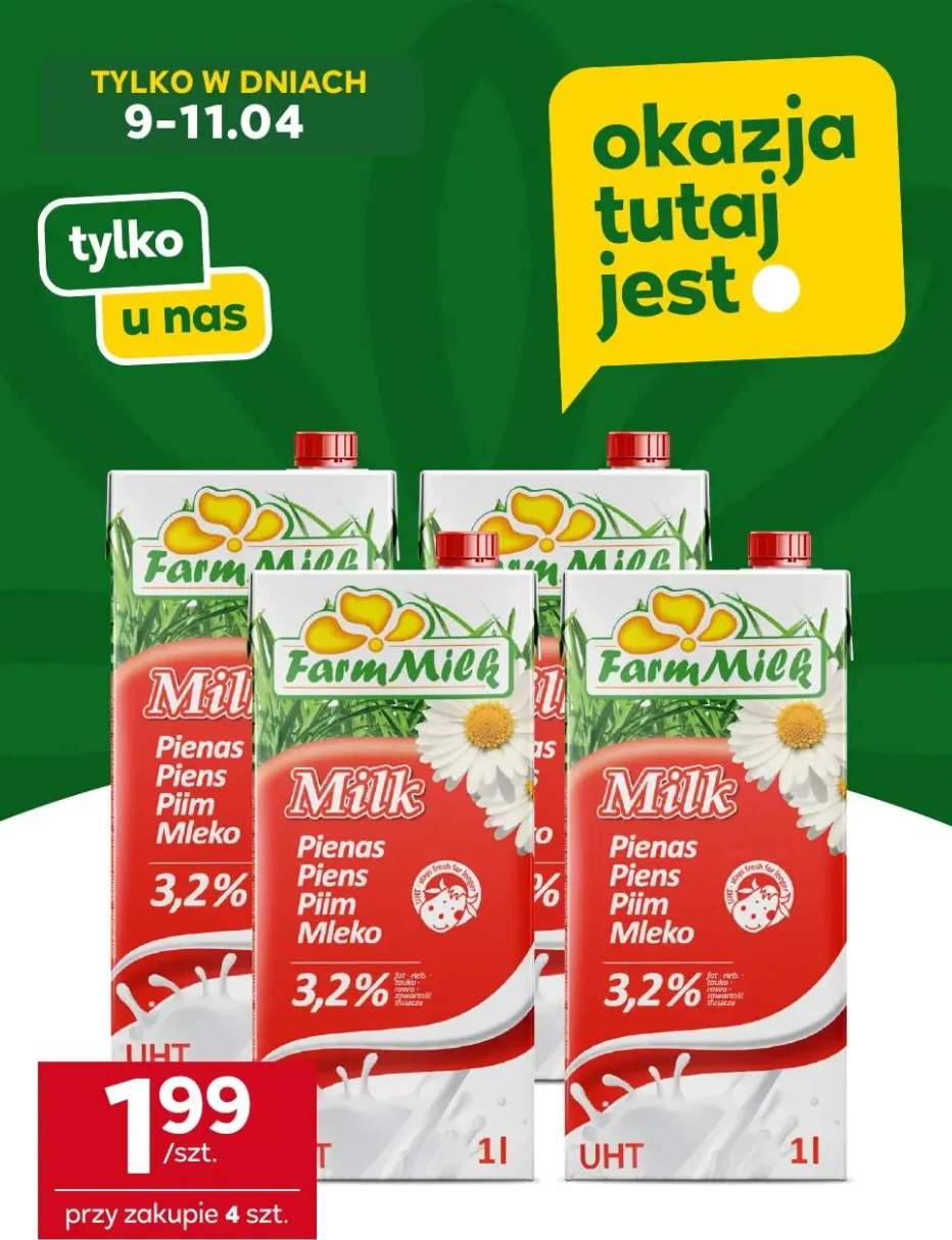Mleko UHT 3,2%
