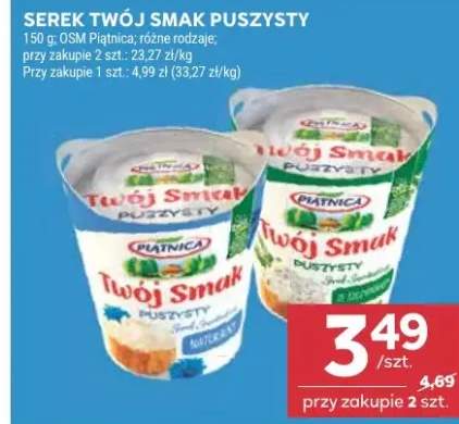 Serek twój smak puszysty