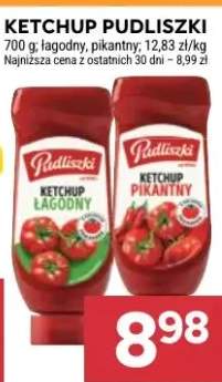 Ketchup łagodny, pikantny