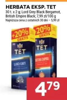 Herbata eksp. Lord Grey Black Bergamot, British Empire Black