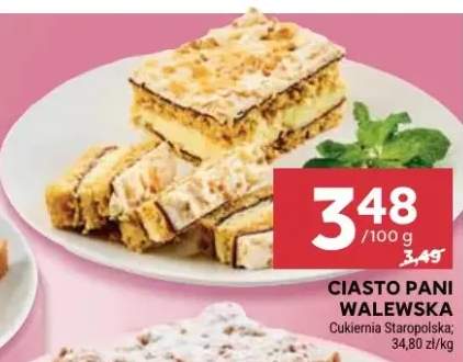 Ciasto pani walewska