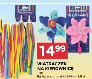 Wiatraczek na kierownicę
