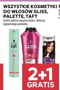 Wszystkie kosmetyki do włosów Gliss, Palette, Taft