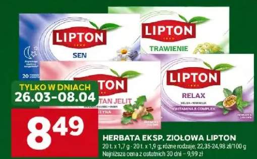 Herbata eksp. ziołowa