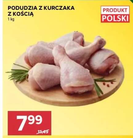 Podudzia z kurczaka z kością
