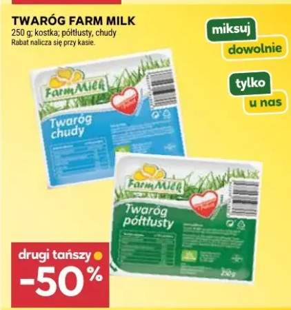 Twaróg kostka, półtłusty, chudy