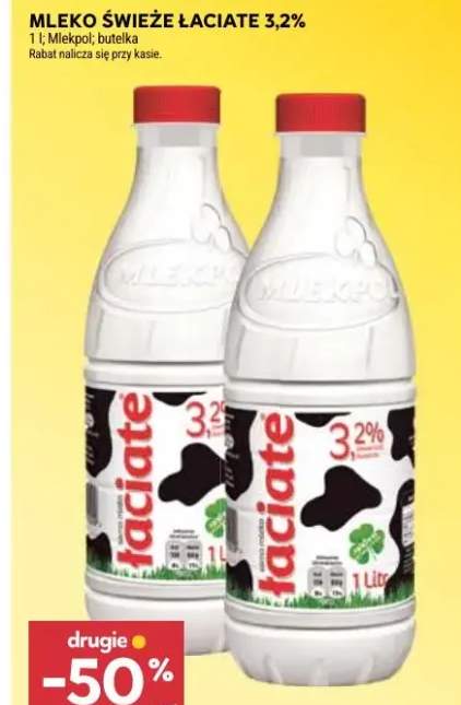 Mleko świeże łaciate 3,2%