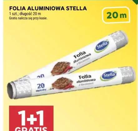Folia aluminiowa 20m