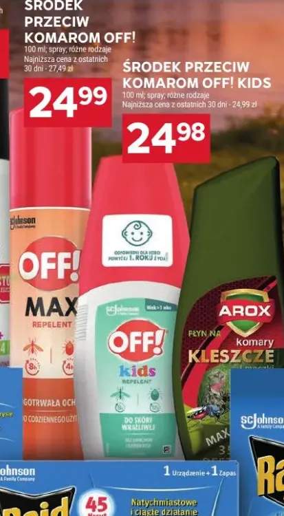 Środek przeciw komarom OFF!