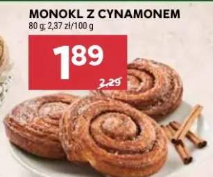 Monokl z cynamonem