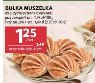 Bułka muszelka żytnio-pszenna z kiełkami